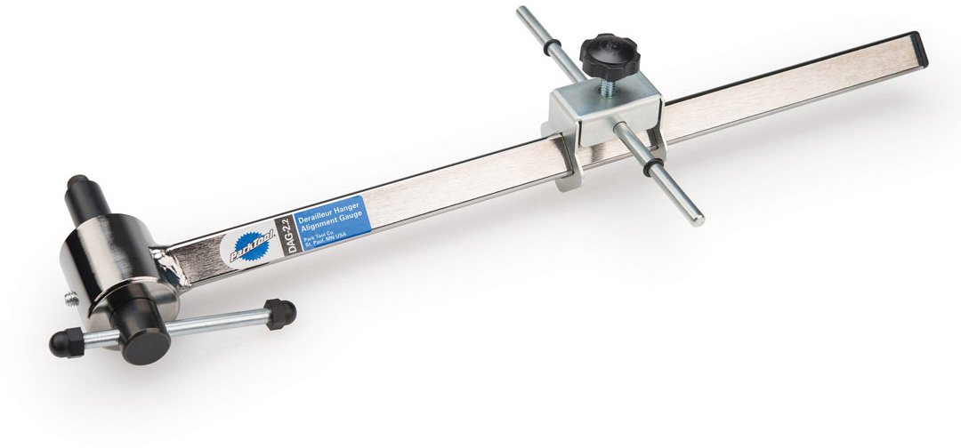 Park Tool DAG-2.2 Derailleur Hanger Alignment Gauge Tool - Professional Bike Derailleur Adjustment Tool for Precise Rear Derailleur Alignment (Blue) - Perfect for Bike Repair Shops & Home Mechanics