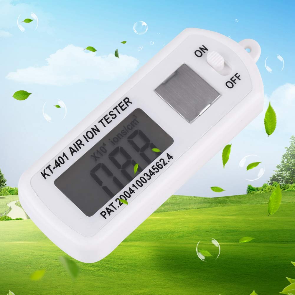 Hilitand Portable Air Ion Tester Meter - Digital Negative Ion Counter with Wrist Strap | Monitor Indoor Air Quality for Home, Office & Car | Perfect for Air Purifier Testing & Wellness Environment