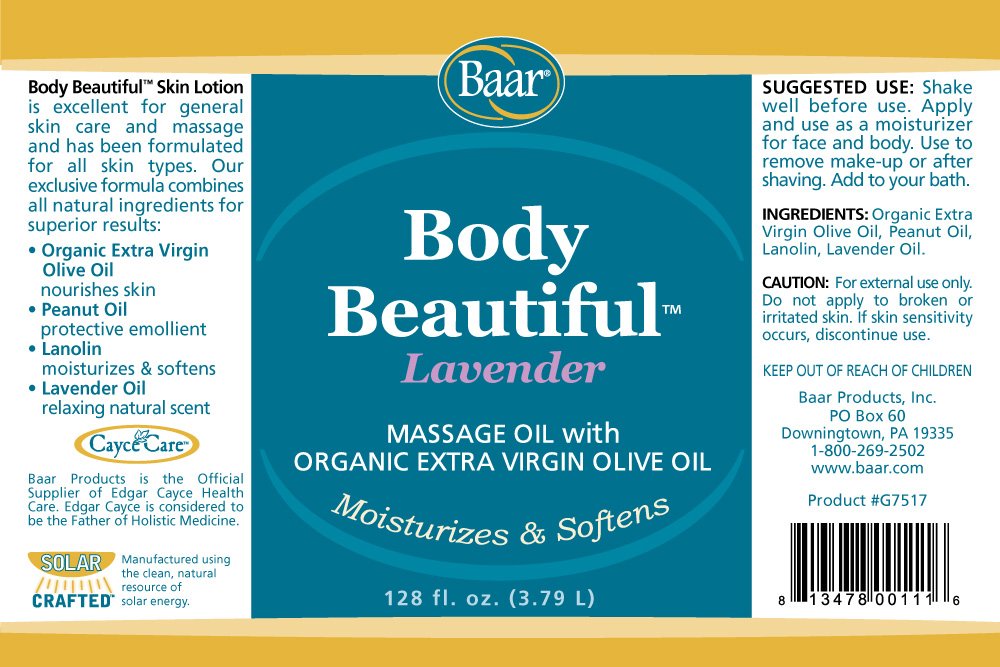 Premium Lavender Massage Oil & Moisturizing Body Lotion - 1 Gallon Bulk Size for Spa, Aromatherapy & Relaxation at Home