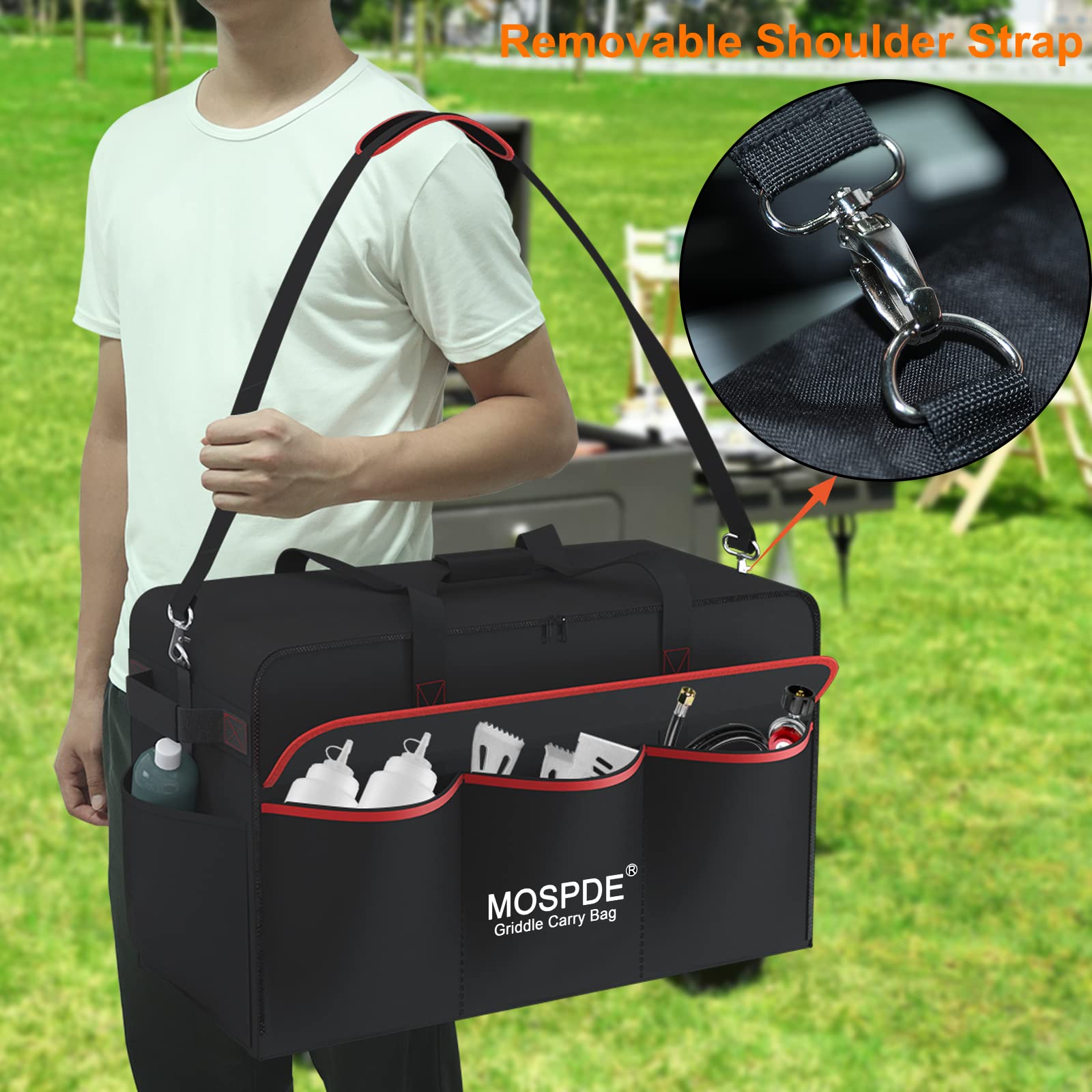 **17 Inch Griddle Cover Carry Bag for Blackstone 17