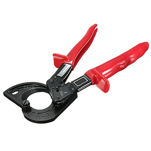 **CocinaCo 1Pc Ratchet Cable Cutter - Heavy Duty Wire Cutter for 240mm² Cables | Hand Tool for Electricians & DIY Projects | Perfect for Electrical Work & Home Repairs**