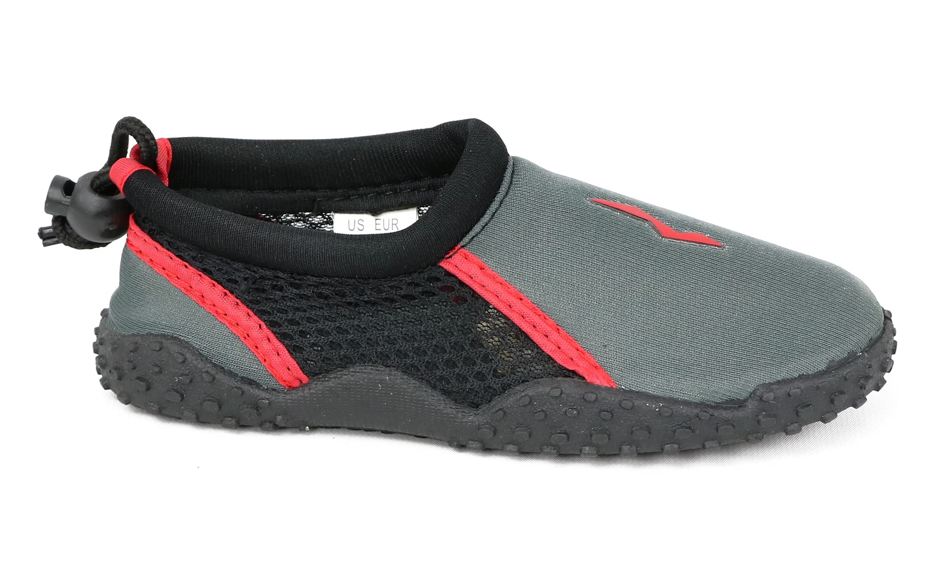 NORTY Unisex Kids Water Shoes - Slip-On Aqua Socks for Boys & Girls, Perfect for Pool, Beach, and Swim Activities