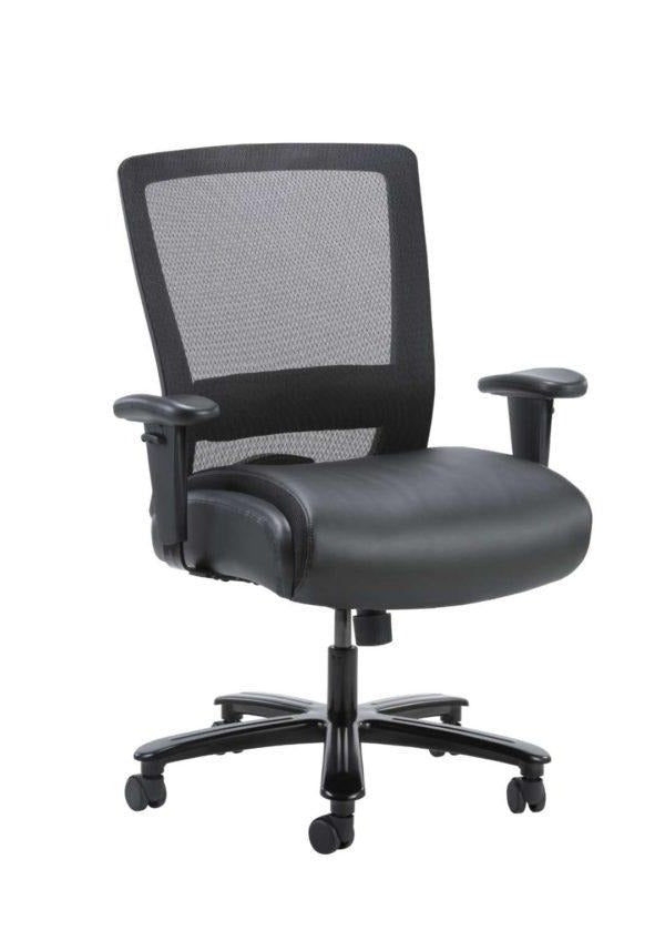 Boss Mesh Heavy Duty Office Chair - 400 lb Weight Capacity, Ergonomic Executive Desk Chair (Model B699 BK) for Home Office, Gaming & Conference Rooms