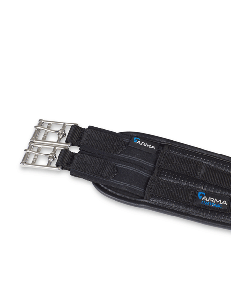 Premium GP Elasticated Comfort Girth for Horses - Adjustable Breathable Padded Girth - Perfect for English Riding, Dressage & Trail Riding