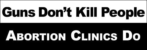 Pro Life Christian Gun Rights Sticker 3x9 Inch - Car & Laptop Decal