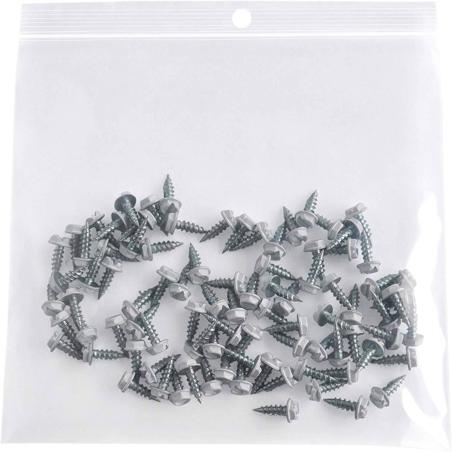 MMBM 3x4 Inch Clear Reclosable Zipper Bags - 10000 Pack of 2 Mil Durable Poly Plastic Storage Bags for Organizing Small Parts, Crafts & Office Supplies | Perfect for Jewelry Making, Bead Storage & Hardware Organization