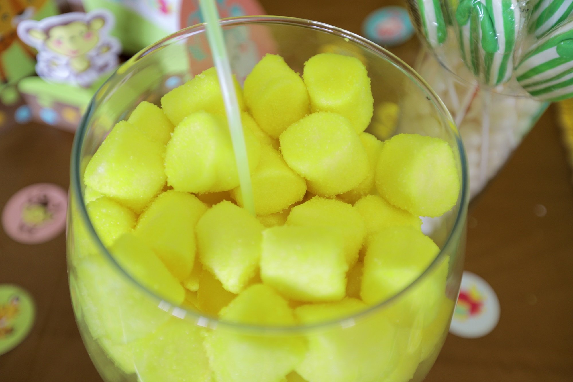 Premium Yellow Sugared Marshmallows - 2 Pounds Bulk Bag for Baking, Hot Cocoa, and Dessert Decorations