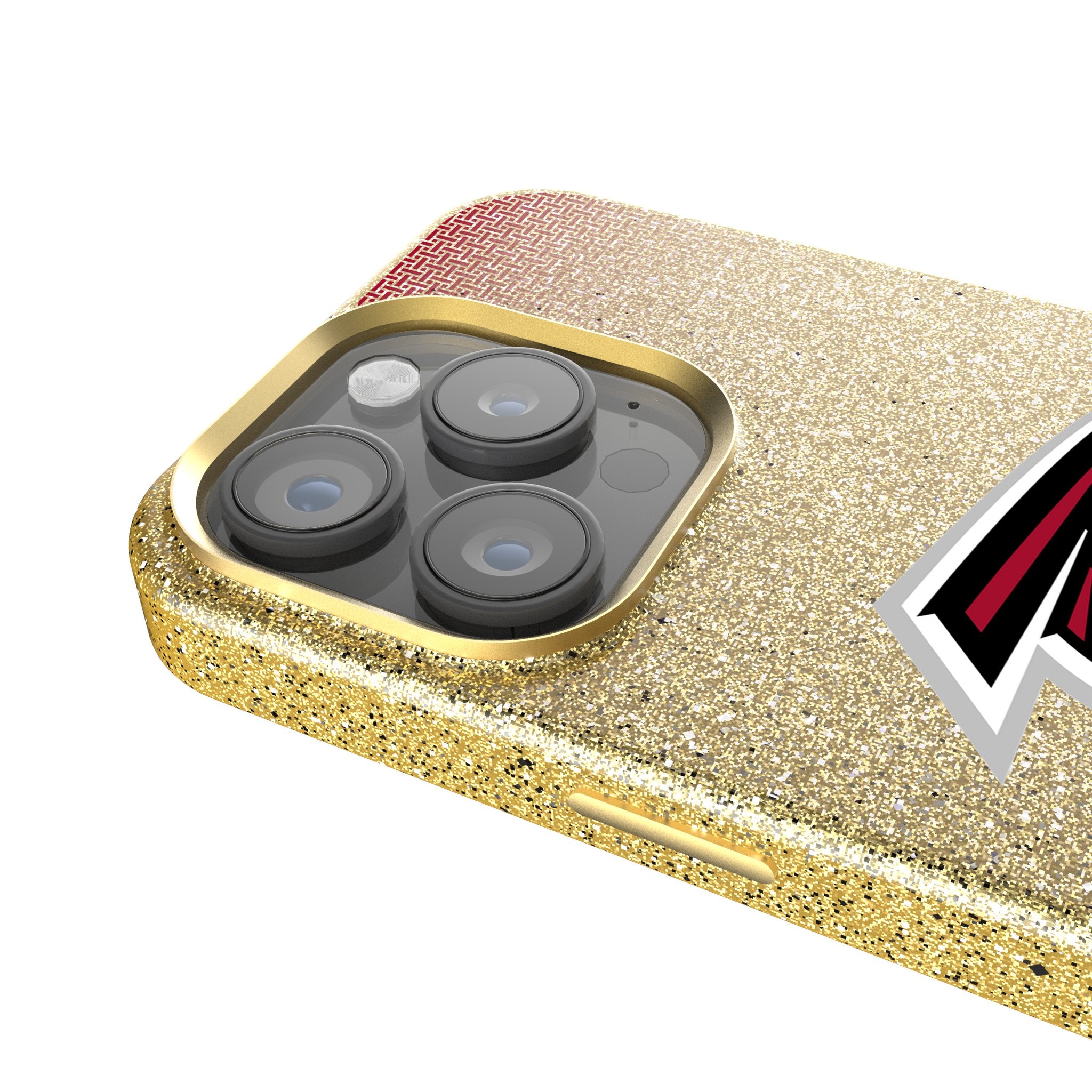 Atlanta Falcons Rhinestone Glitter Phone Case for iPhone 14 13 12 11 Pro Max XR - Luxury Sparkle Football Team Design - Perfect for Game Day & Falcons Fans