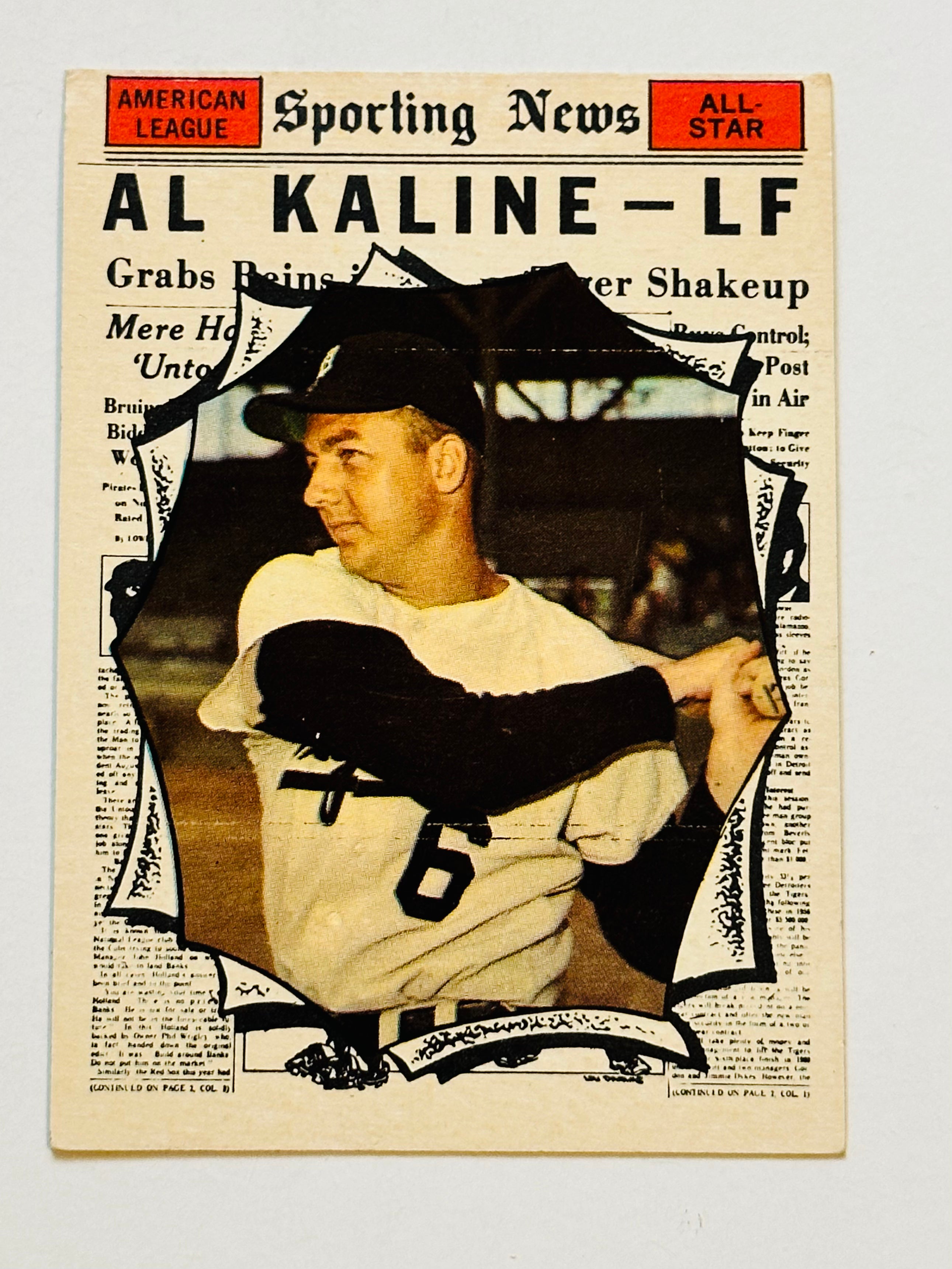1961 Topps Al Kaline Baseball Card - High Grade PSA Certified - Perfect for Collectors, Display & Investment
