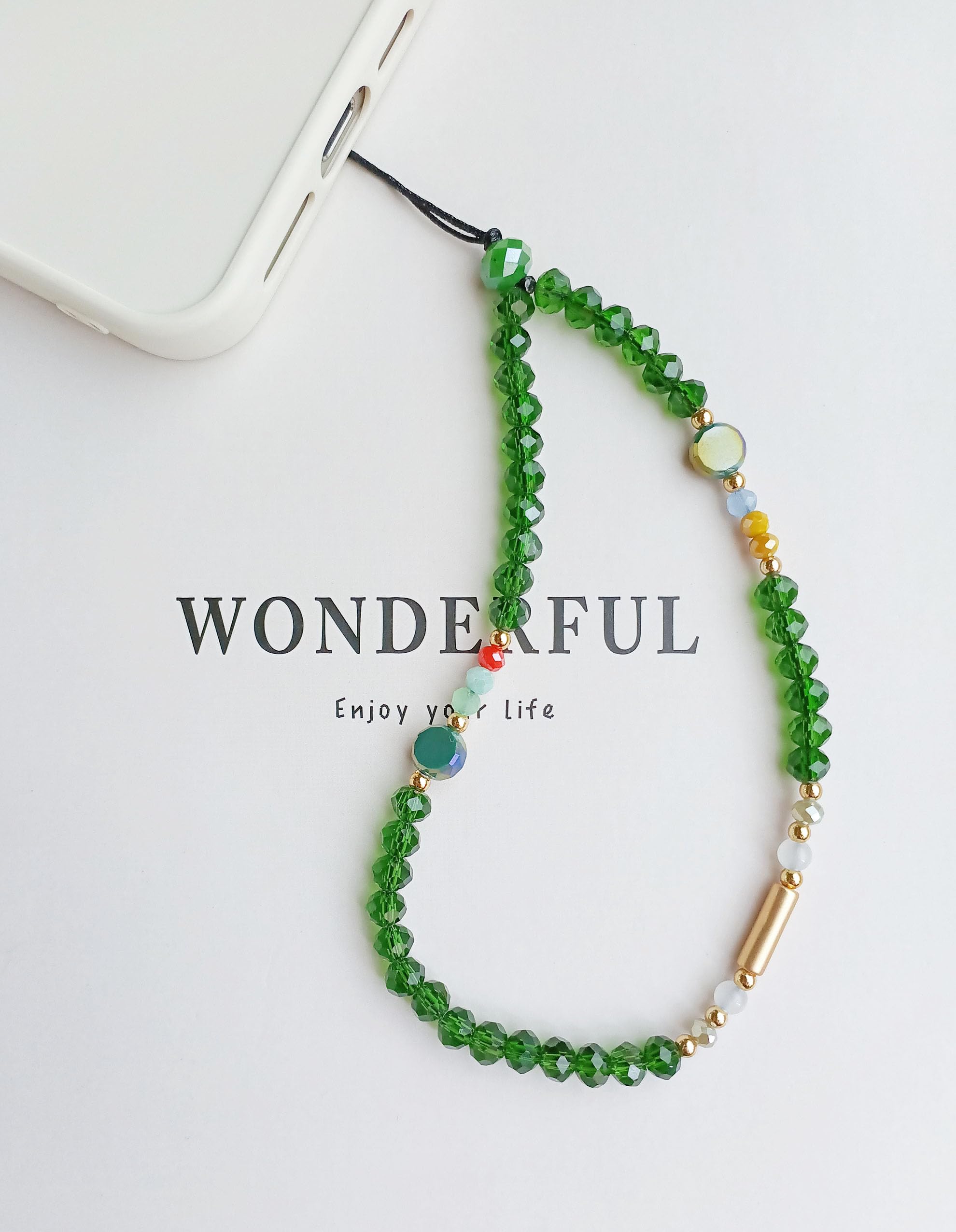 Handmade Phone Charm Wrist Strap for Women - Stylish Phone Lanyard & Cell Phone Chain Accessory | Perfect for Everyday Use, Work, and Travel