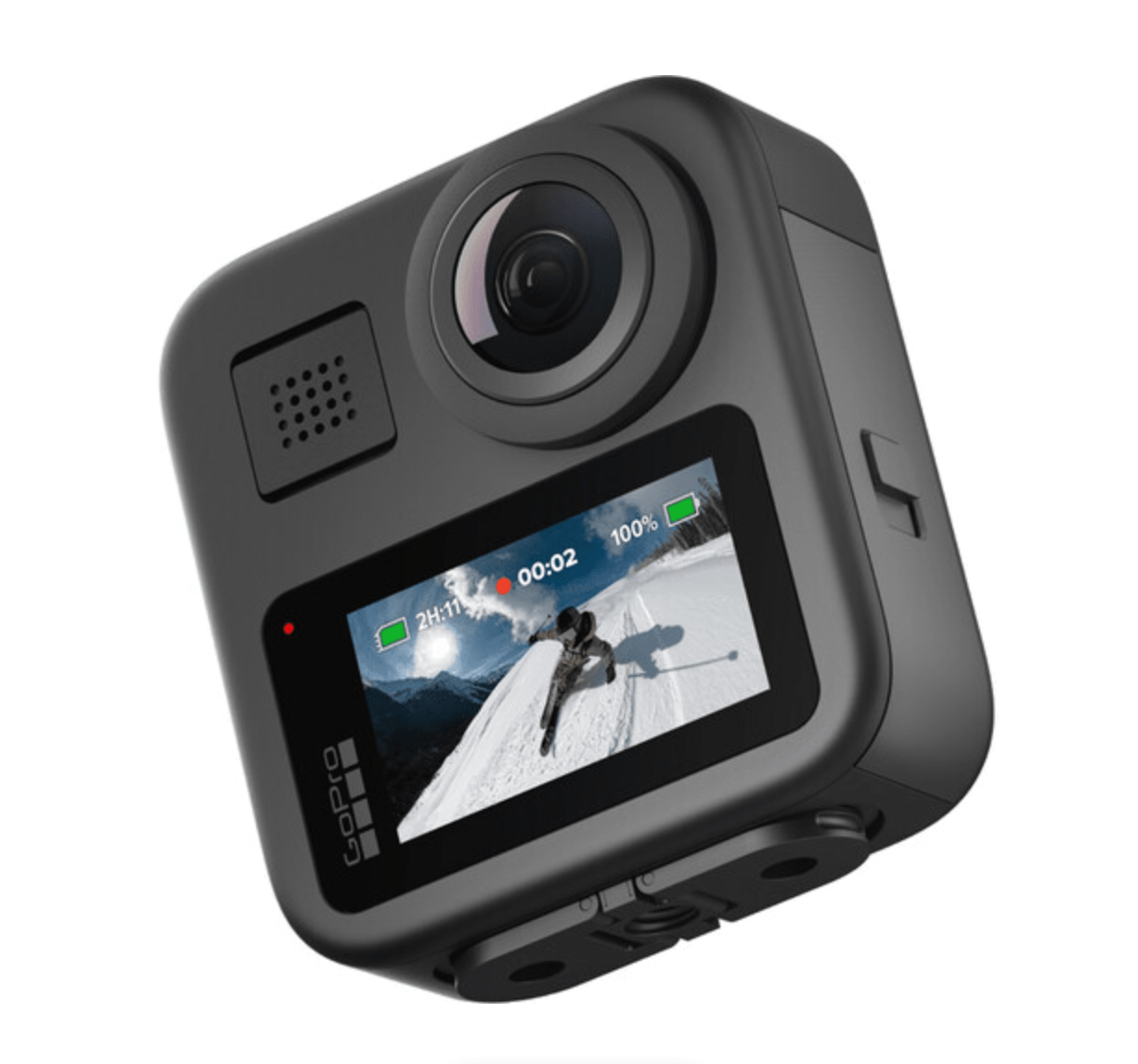 GoPro MAX 360-Degree Waterproof Action Camera (Black) - Capture Stunning 360° Videos & Photos for Vlogging, Travel Adventures & Extreme Sports