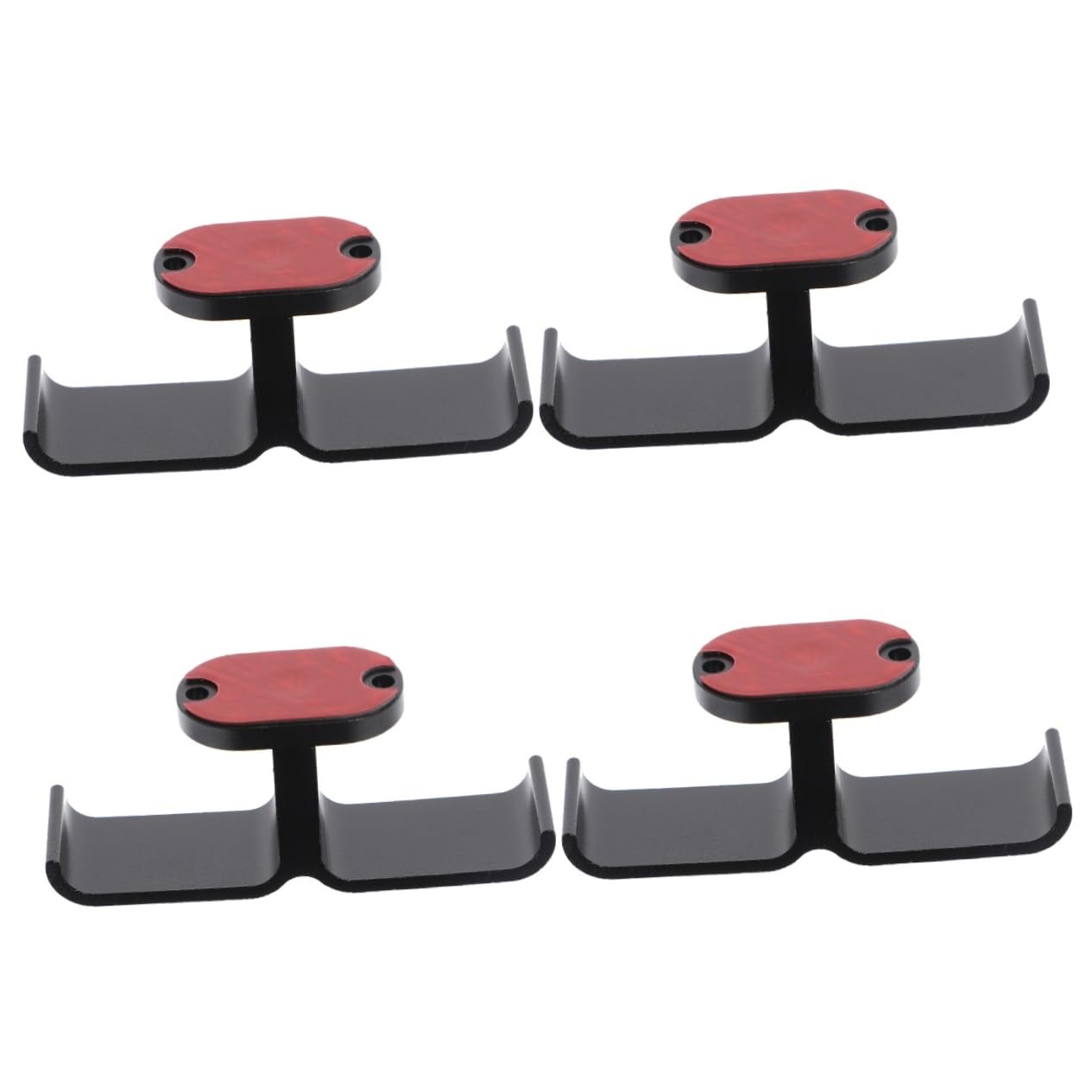 OSALADI 4-Piece Headphone Stand Set - Under Desk Headset Hook Holder, Laptop & Earphone Organizer - Perfect for Gaming Setup, Home Office, and Workspace Organization