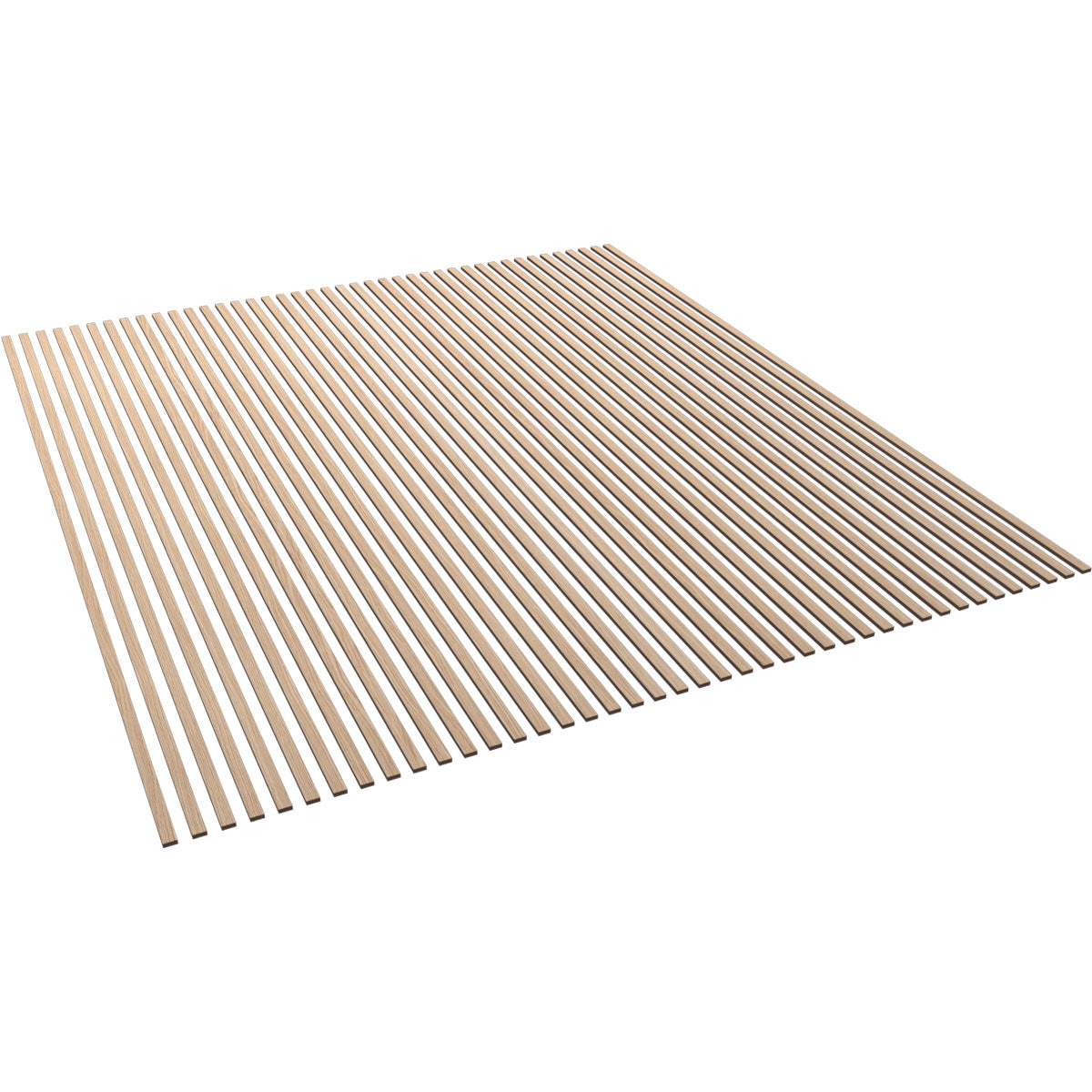 Adjustable Wood Slat Wall Kit - Modern DIY Room Divider & Decorative Panel for Home & Office - Perfect for Living Room, Bedroom, or Workspace Partitions
