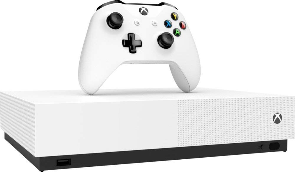 Microsoft Xbox One S 1TB All-Digital Edition Console with Wireless Controller - Certified Refurbished | HD Gaming, Streaming & Entertainment System for Home Theater Setup