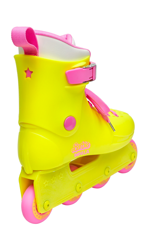 Impala Lightspeed Inline Skates for Women - Barbie Bright Yellow Rollerblades | Perfect for Outdoor Fitness, Roller Skating Rinks & Street Skating