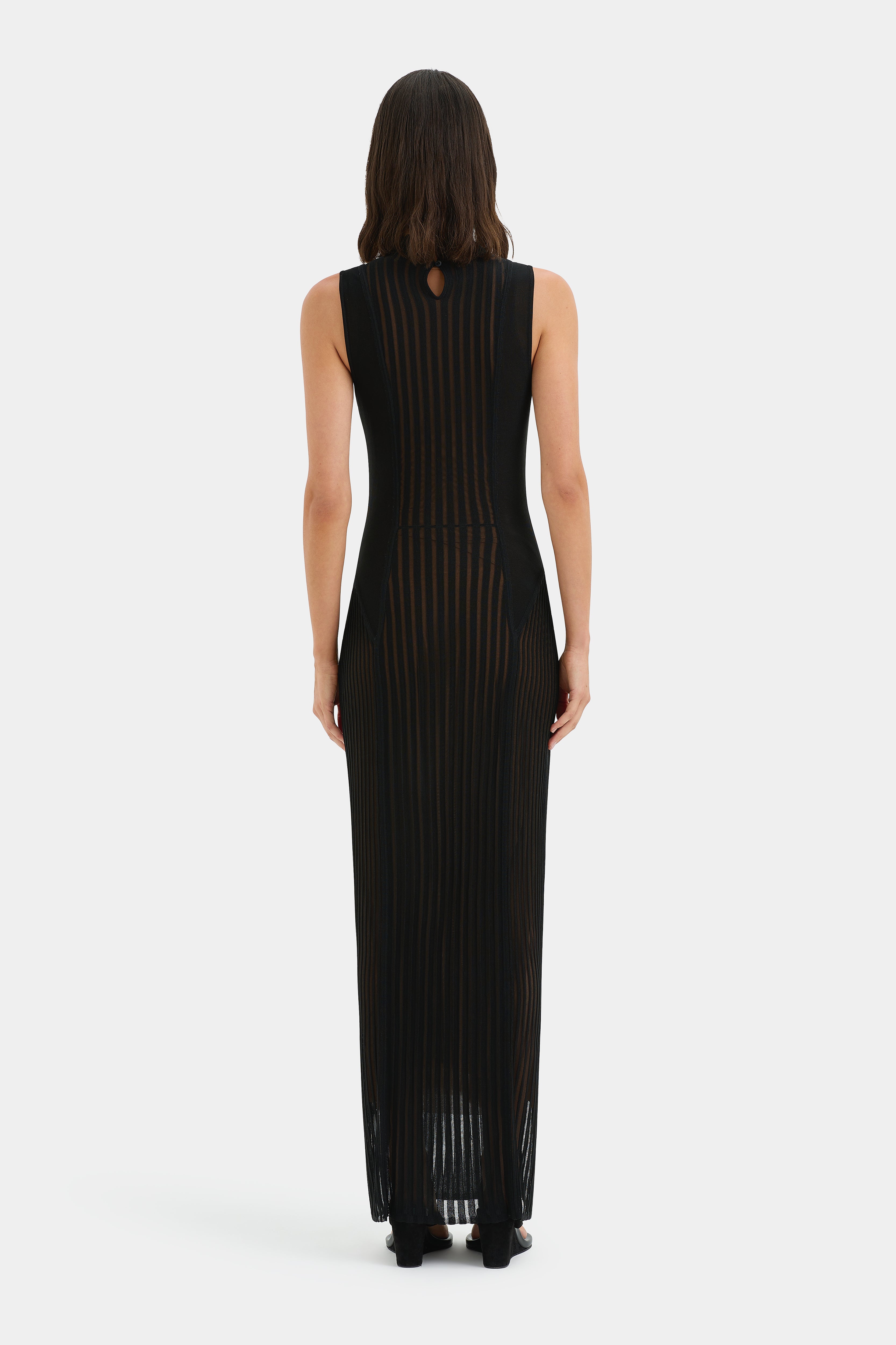 Azario Women's Elegant Column Dress - Slim Fit Midi Dress for Office, Party & Evening Wear | Perfect for Work, Cocktail Events & Special Occasions