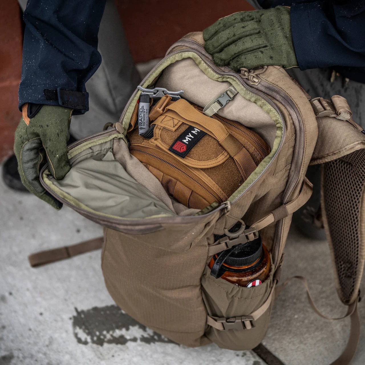 Eberlestock Jacknife Tactical Backpack - Durable EDC Pack for Outdoor Adventures, Hiking & Military Use | Compact Bug Out Bag for Survival Gear & Everyday Carry Essentials