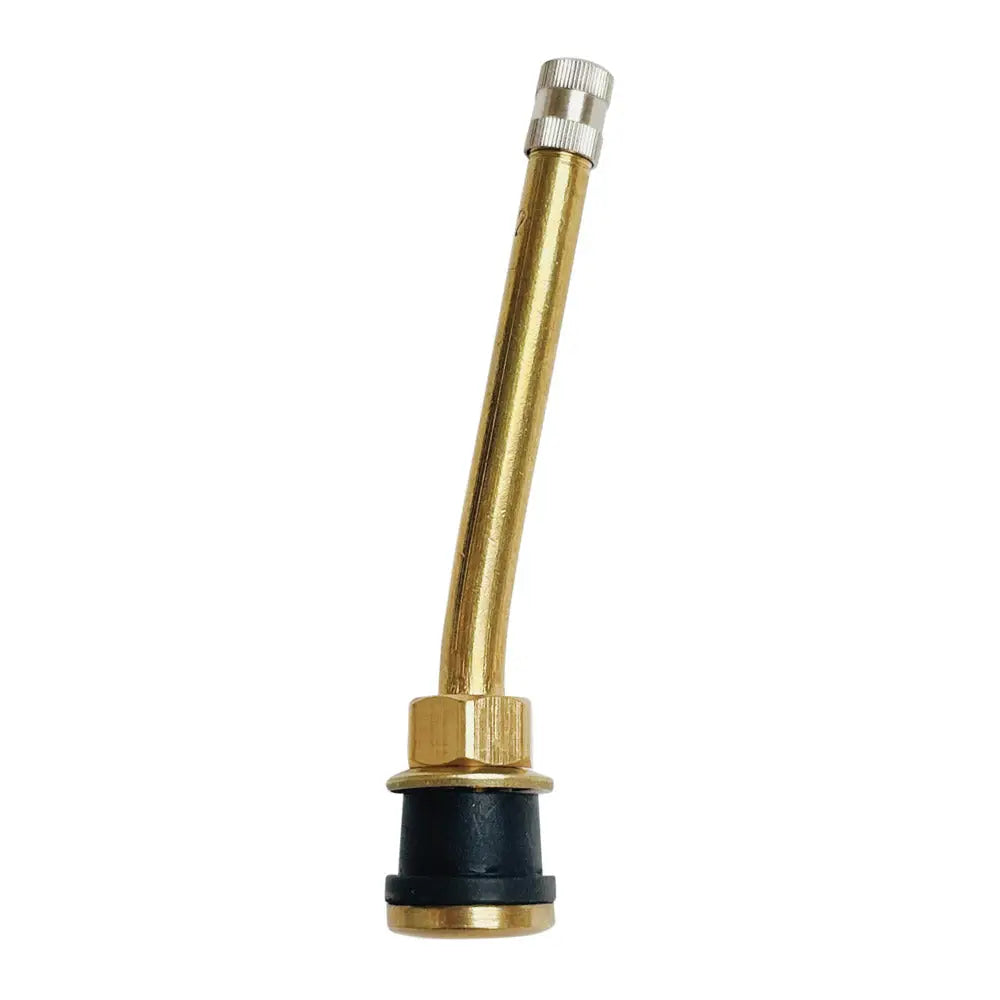 AA Pre Bent TR 572 Clamp-In Tubeless Truck Valve Stem - Heavy Duty Metal Valve for Commercial Trucks & Trailers - Perfect for Off-Roading, Fleet Maintenance & Long Haul Transportation