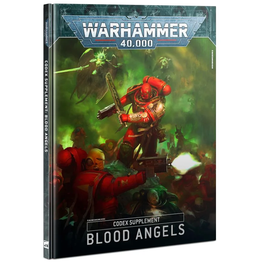 Codex Supplement: Blood Angels (2024) - Warhammer 40K Expansion | Miniature Wargaming Rules & Strategies for Tabletop Battles