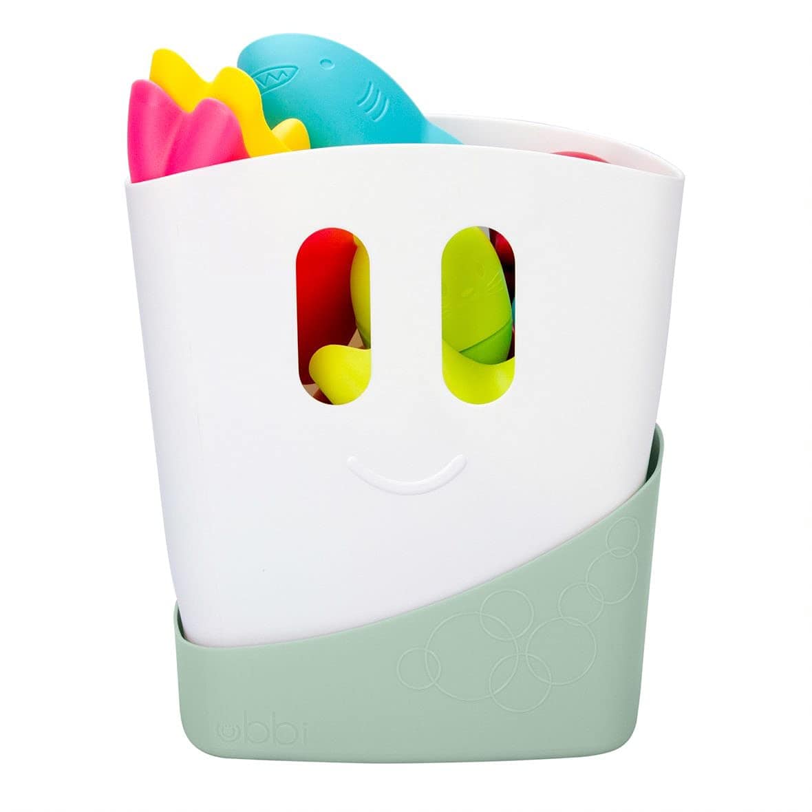 Ubbi Bath Toy Drying Bin - Mesh Storage Organizer for Wet Bath Toys | Quick-Dry Solution for Baby Bath Accessories | Perfect for Bathroom, Nursery & Daycare Use