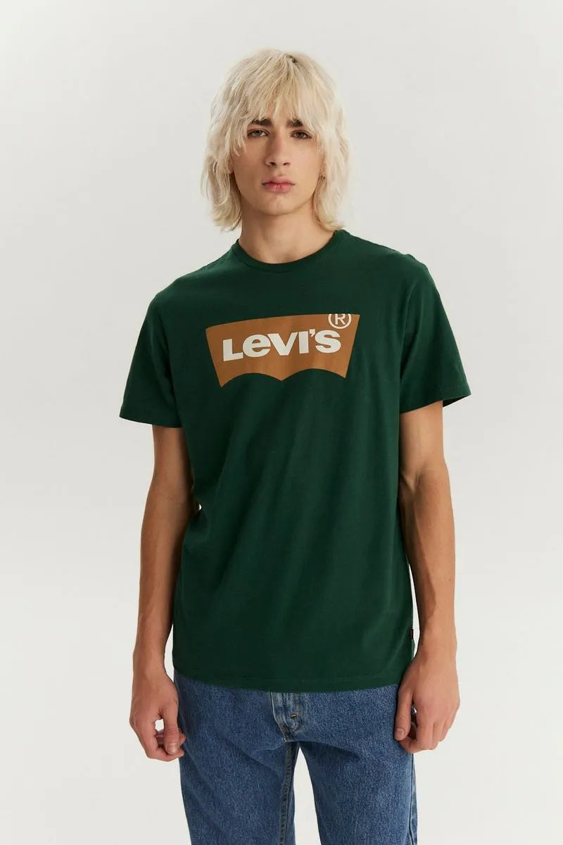 Levi's Men's H Standard Graphic T-Shirt - Ponderosa Pine Design | Casual Cotton Tee for Everyday Wear, Street Style & Outfits