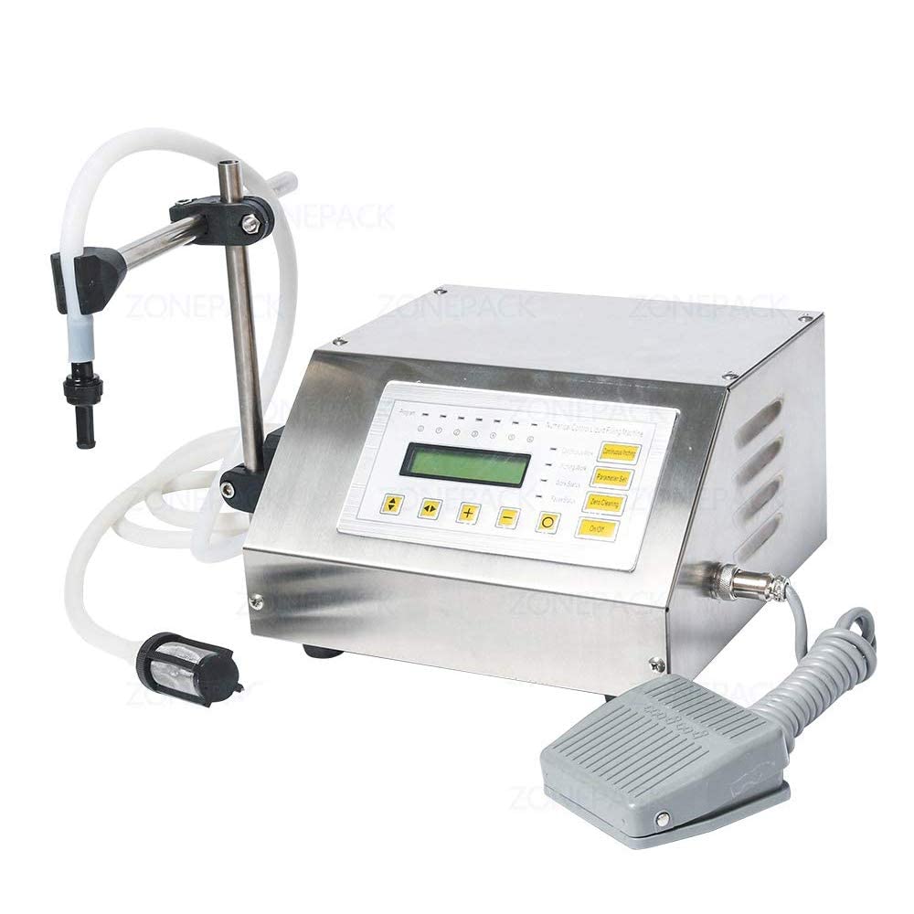Digital Liquid Filling Machine Pump - 5ml to 3500ml Capacity with Numerical Control for Beverage, Water & Cosmetics | GFK160 Model with Extra Tube | Perfect for Small Business, Homebrew & DIY Projects