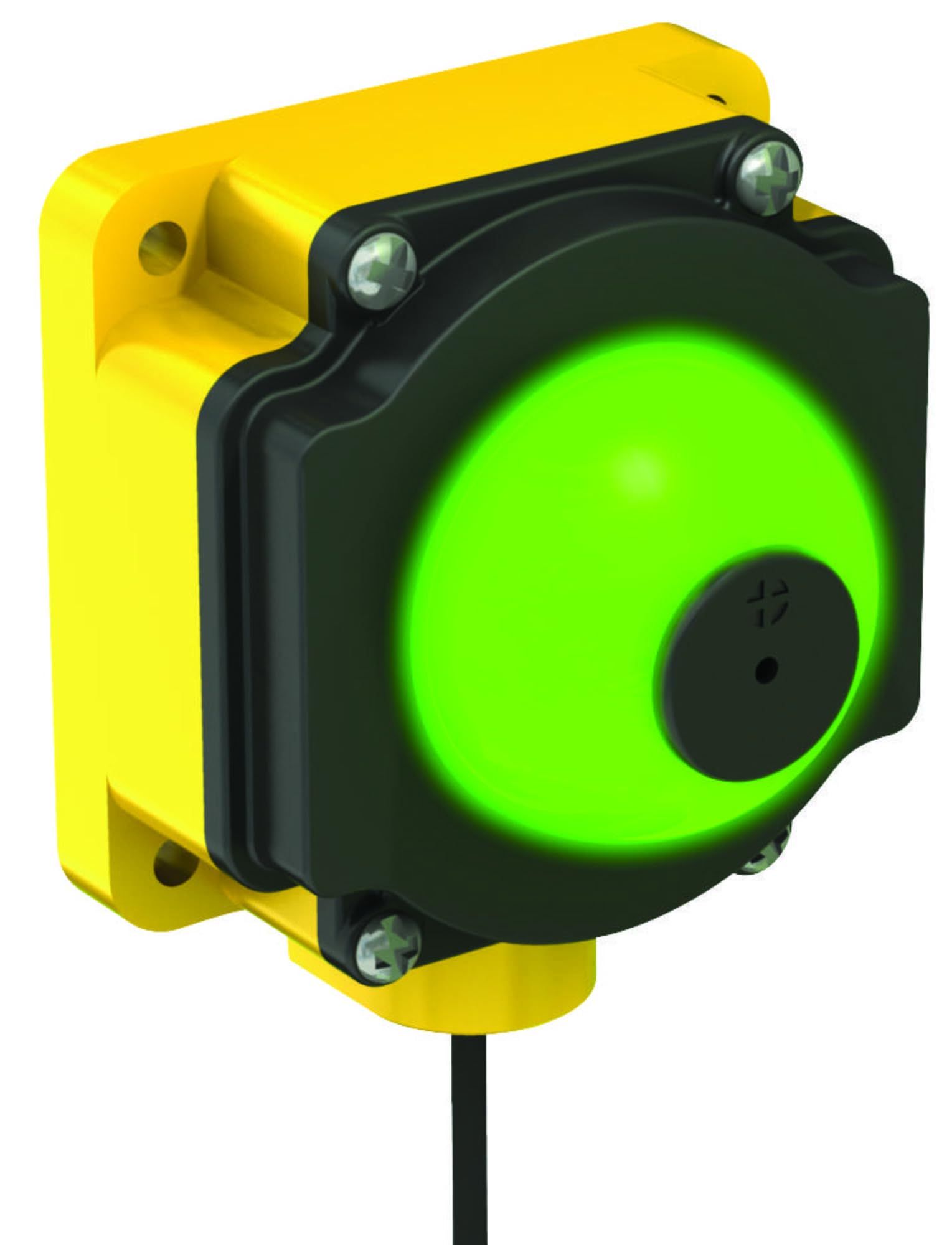 K80Lgra1Ypq 5 Pin Euro QD PNP Audible Banner Indicator Light - 18-30VDC EZ-Light K80 Series for Industrial Automation & Machine Control
