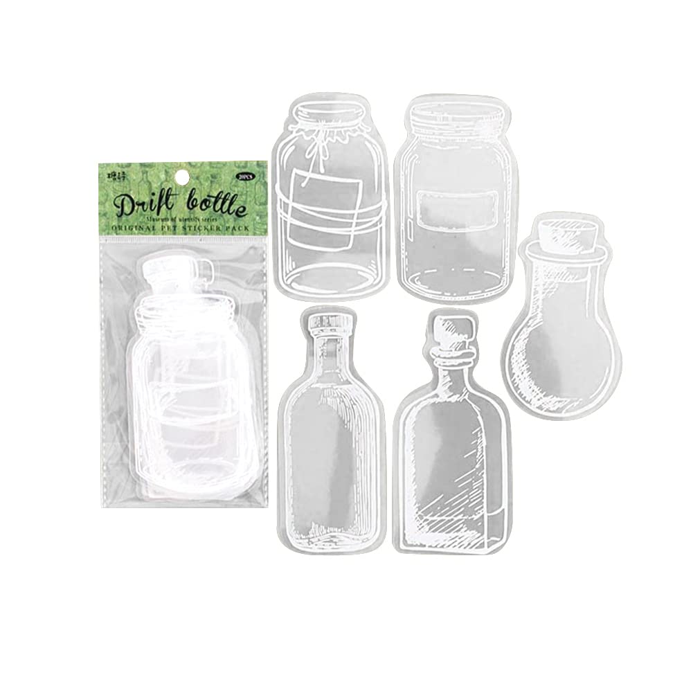 15pcs DIY Transparent Dried Flower Bookmarks - Handmade Clear Floral Bookmark Set with Glassware Stickers, Beautiful Flower Page Clips for Journaling, Scrapbooking & Gift Wrapping (No Dried Flowers Included)