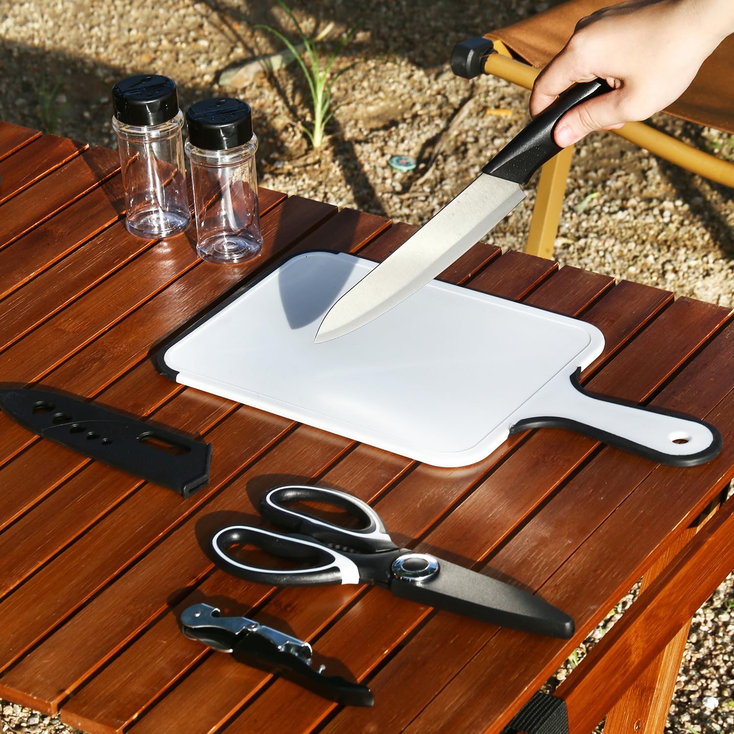 Premium 15-Piece Portable Camping Cookware Set - Lightweight Outdoor Cooking Utensils for Camping, Hiking, RV Trips & Picnics | Compact BBQ Gear for Travel & Backpacking Adventures