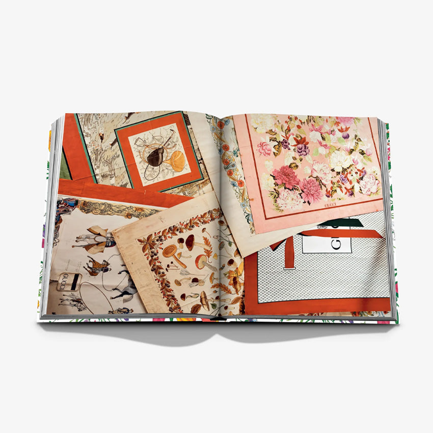 Assouline | Gucci The Art of Silk - Luxury Silk Scarf Book for Fashion Collectors & Home Decor, Perfect for Coffee Table Display & Gift Giving