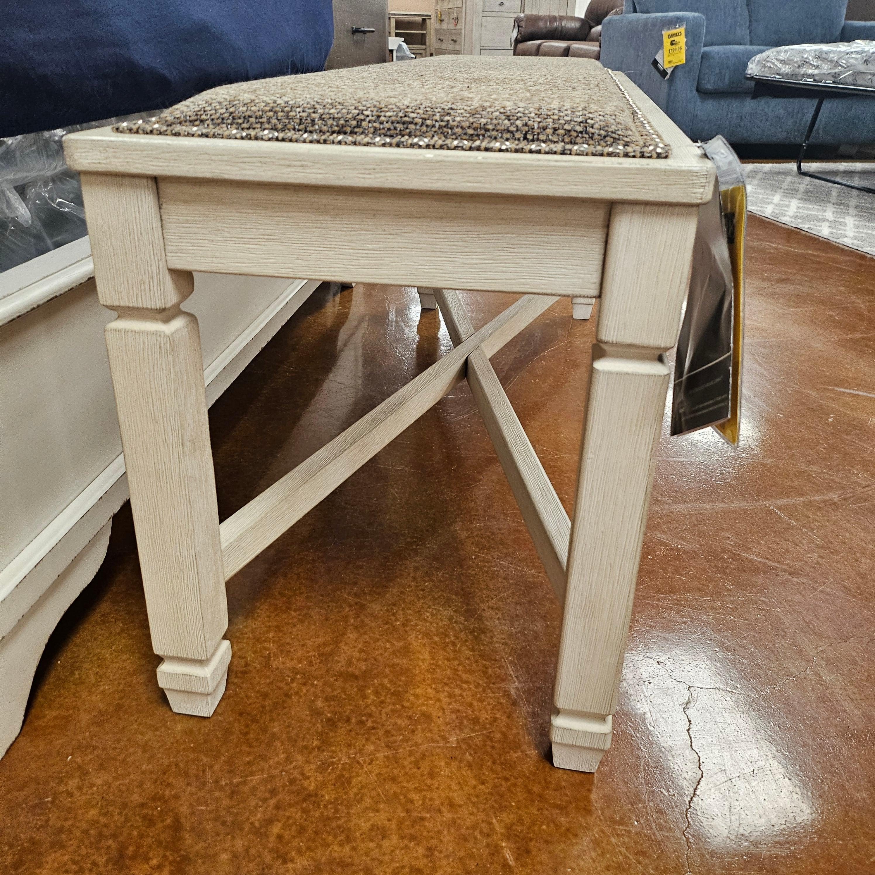 Bolanburg Bench D647 00 - Modern Wooden Entryway Bench with Storage | Perfect for Hallway, Bedroom & Mudroom Organization