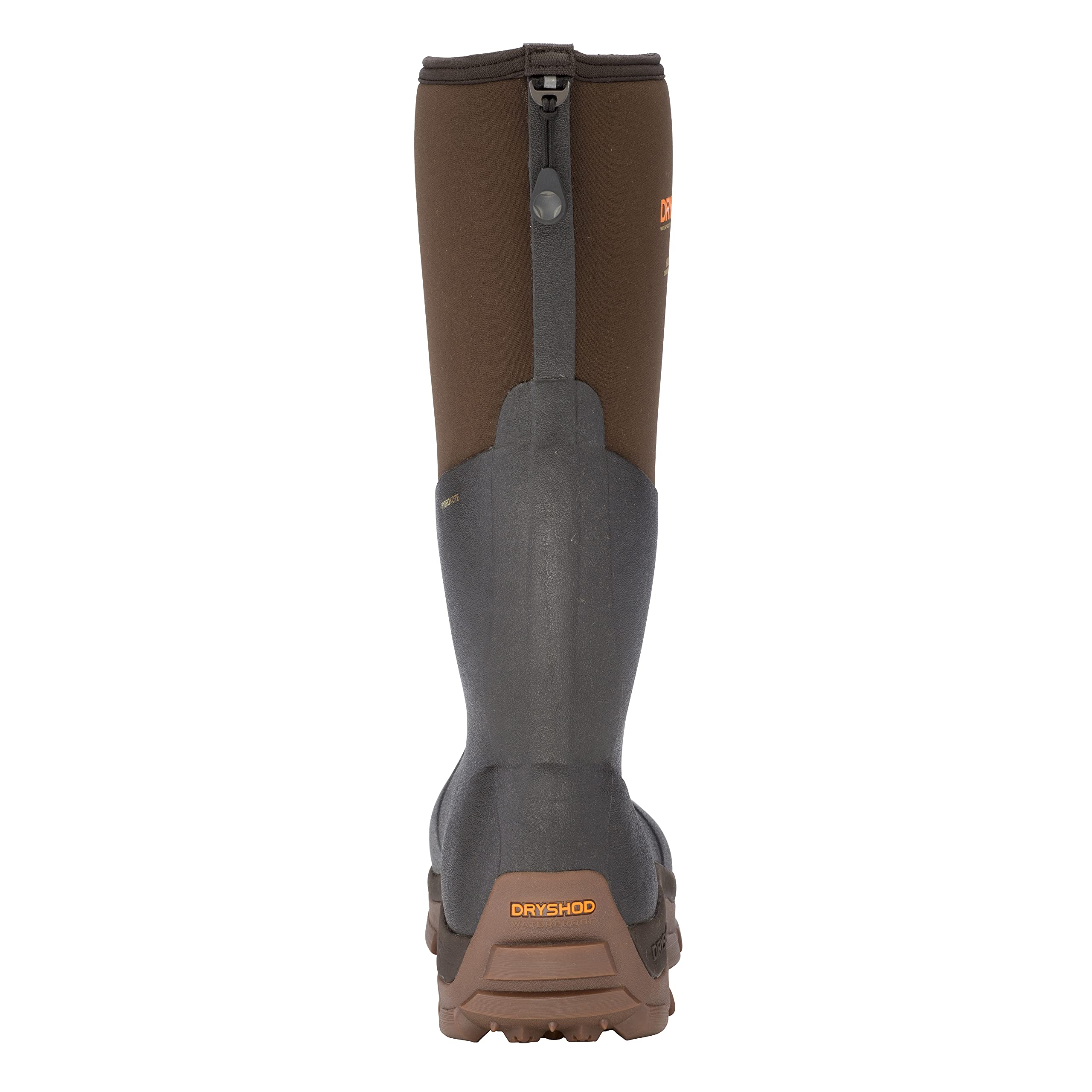 **Dryshod Men's Haymaker Hi Farm Boots - Waterproof, Slip-Resistant Work Boots for Farming, Construction & Outdoor Use - Brown (HAY-MH-BR)**