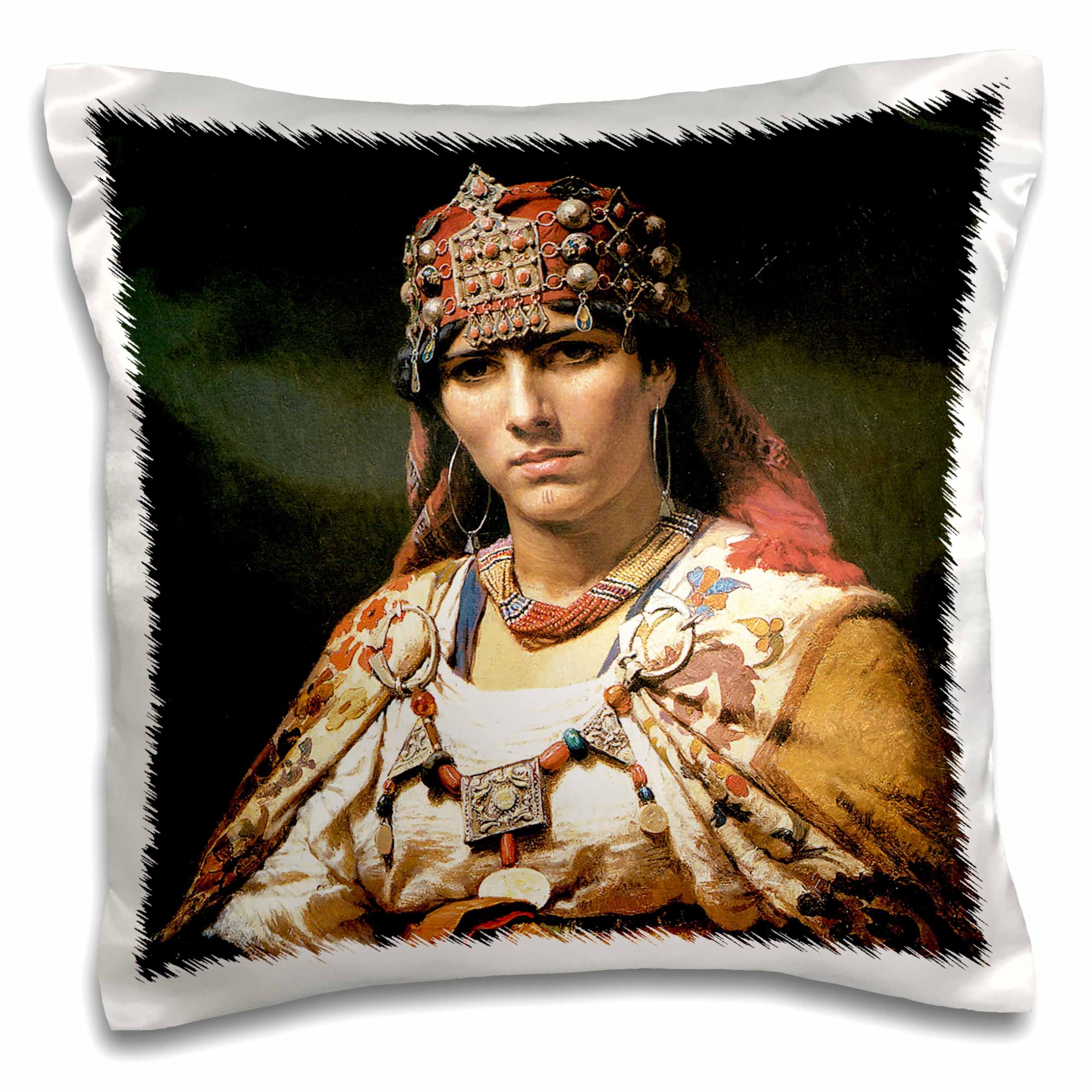 3D Rose Floral Printed Pillowcases Set of 2 - Soft Decorative Pillow Covers for Bedroom, Living Room, Sofa & Home Decor (pc_127399_1)