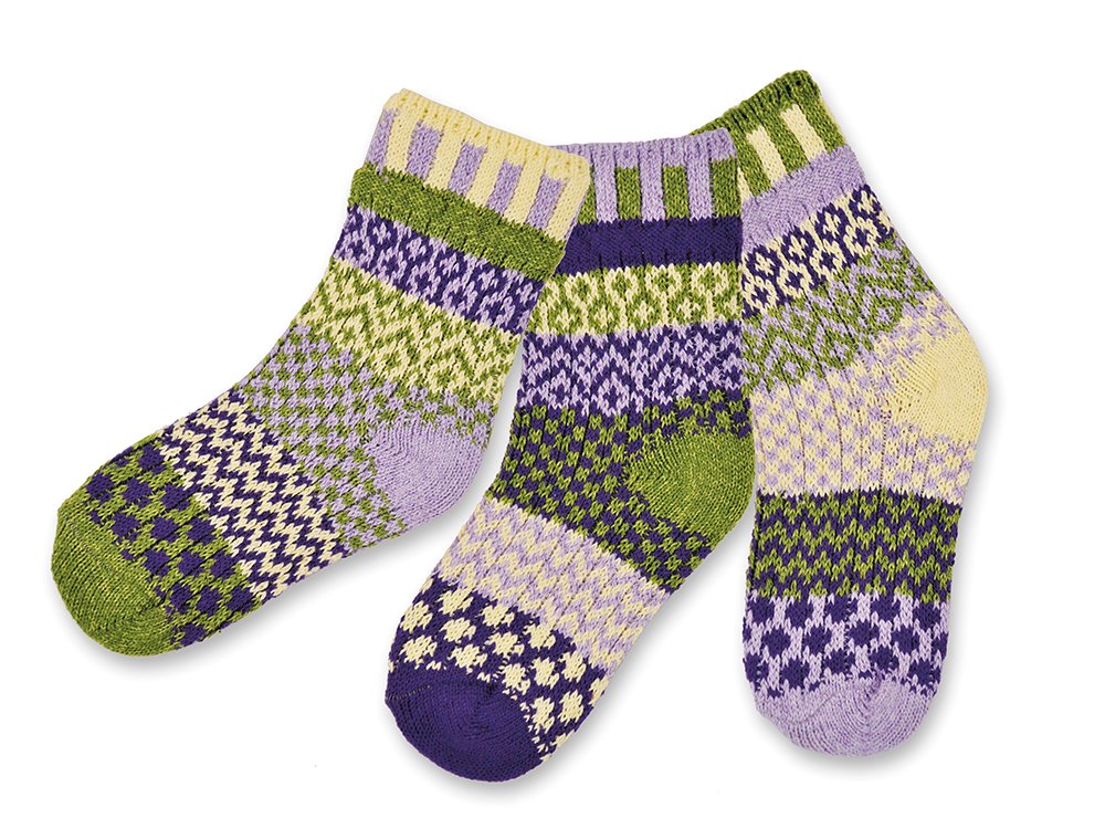 Solmate Mismatched Socks for Girls, Boys, Kids & Toddlers - Fun Colorful Pair with Spare Socks - Perfect for School, Play & Everyday Wear