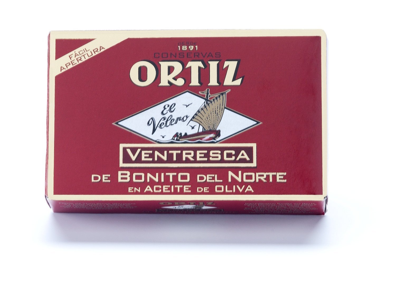 Premium 8-Pack Ortiz Ventresca White Tuna Belly in Olive Oil - Gourmet Canned Fish for Salads, Sandwiches & Mediterranean Recipes
