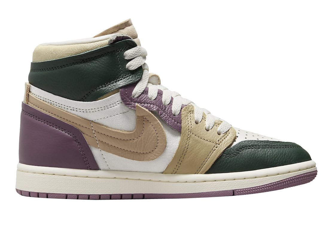 Air Jordan 1 High Method of Make Women's Basketball Shoes - White/Sail/Coconut Milk/Pure Platinum (FB9891-100) | Retro Sneakers for Streetwear & Casual Fashion