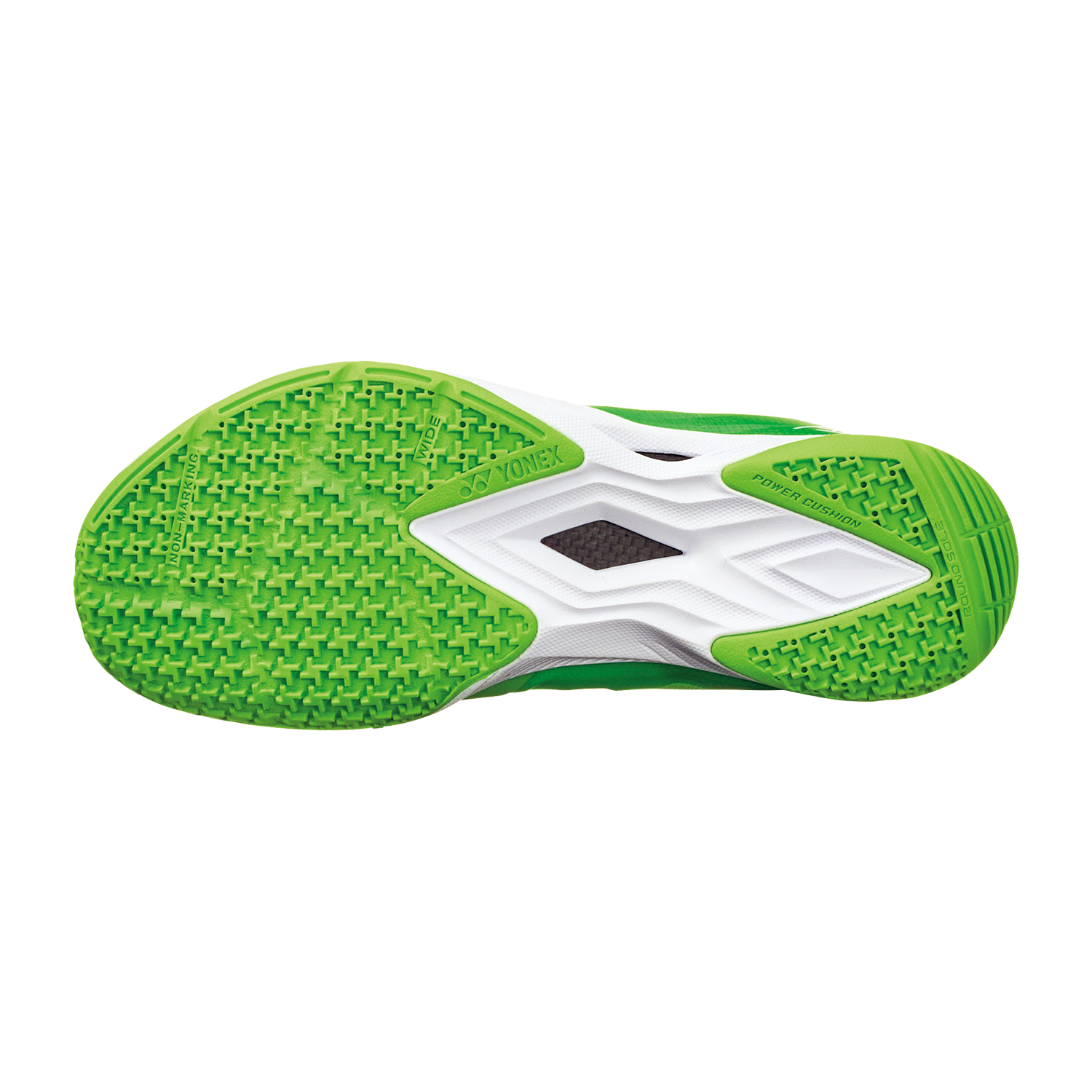 Yonex Aerus Z2 Wide Unisex Badminton Shoes - Lightweight Court Sneakers for Men & Women | Flash Green | Perfect for Indoor Badminton Matches & Training