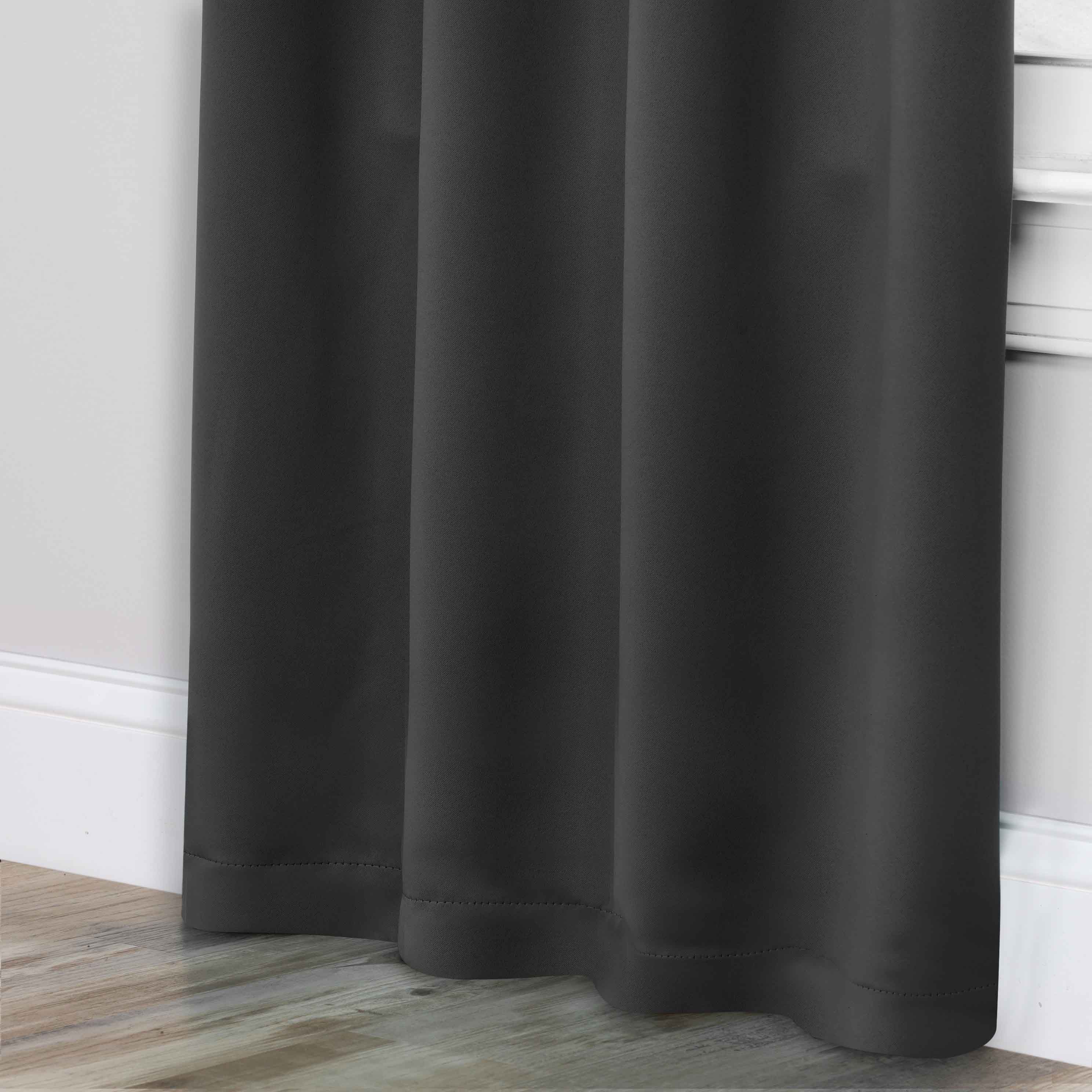 Machine Washable Blackout Curtains Set of 2 - Solid Color Room Darkening Window Treatments for Bedroom, Living Room & Nursery