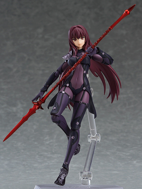 Fate/Grand Order Figma #381 Lancer Scathach Action Figure - Collectible Anime Toy for Display & Cosplay