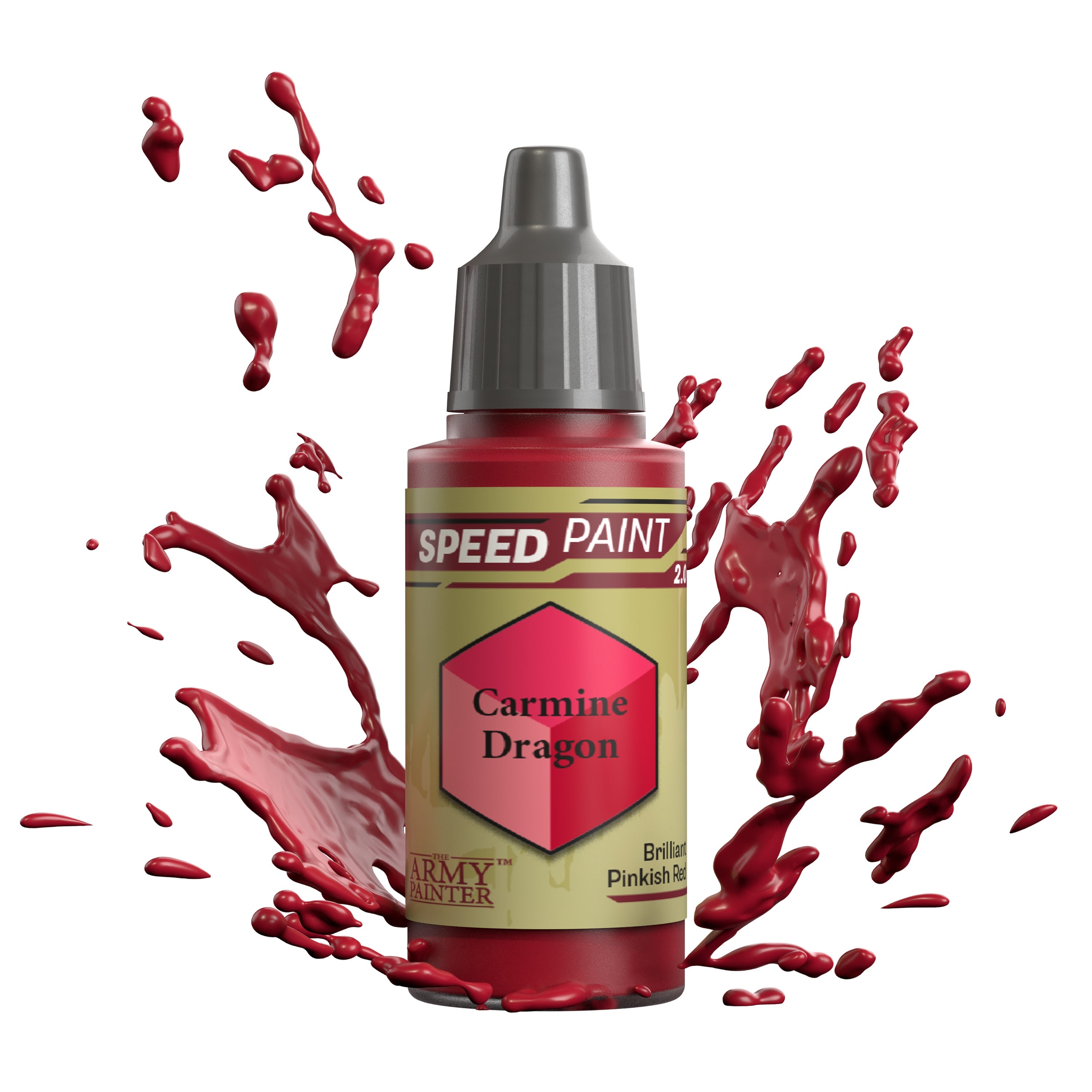 Speedpaint: Carmine Dragon - Premium Acrylic Paint Set for Fantasy Art & Miniature Painting - Perfect for Tabletop RPGs, D&D Miniatures & Fantasy Art Projects