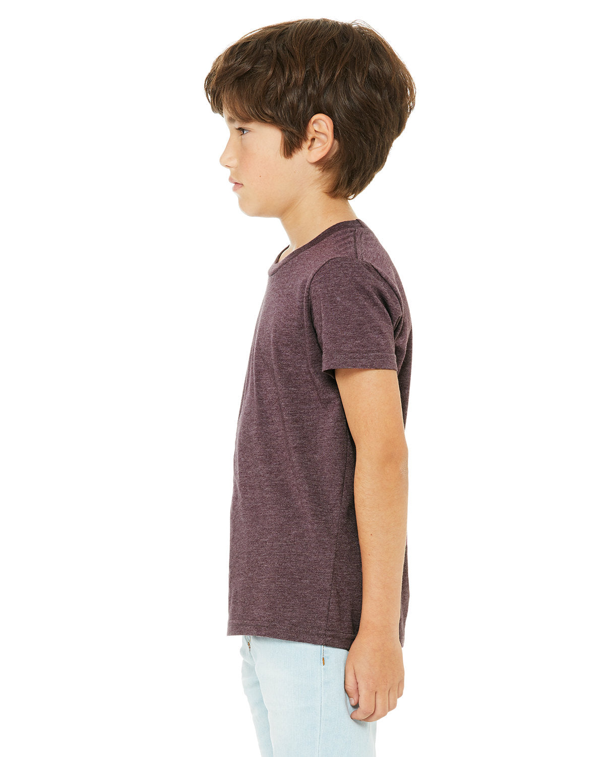 Bella + Canvas 3001Y Youth Short Sleeve T-Shirt - Soft Cotton Jersey Tee for Kids - Perfect for School, Sports & Everyday Wear
