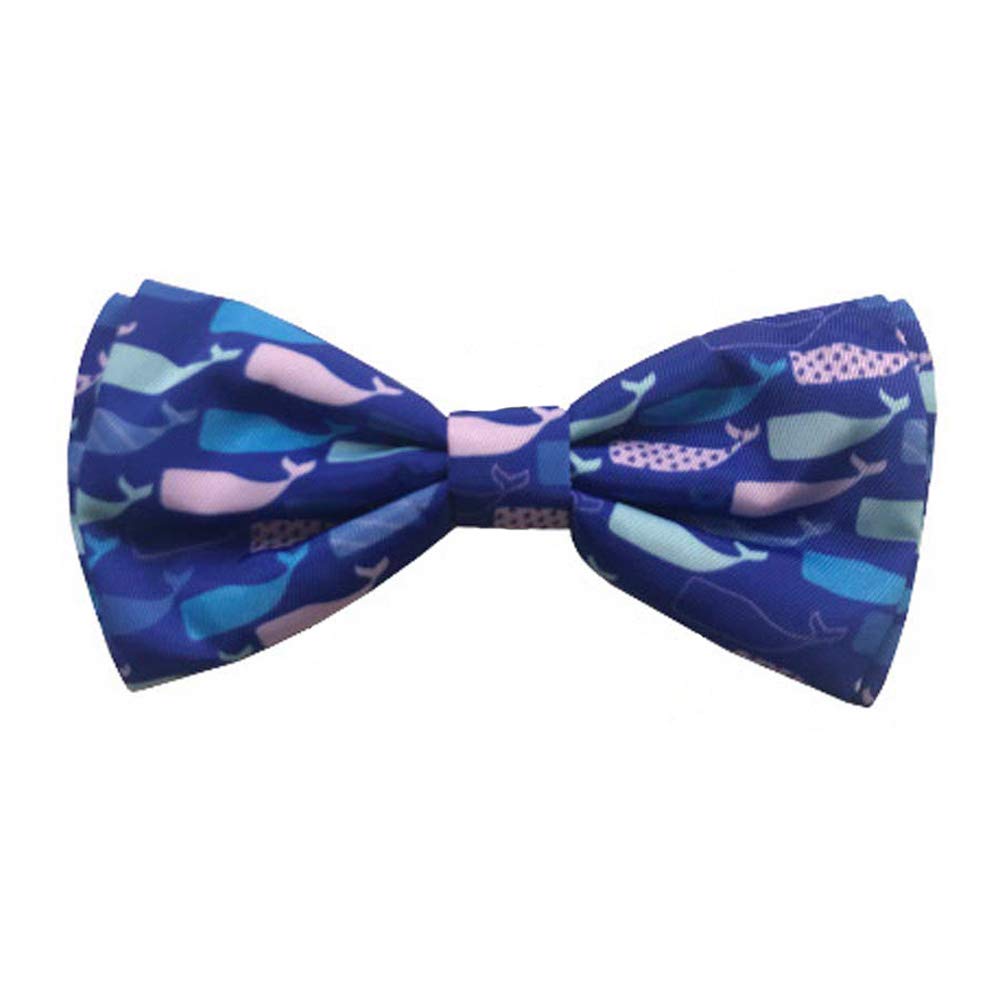 Huxley & Kent Extra Large Whale Watch Bow Tie for Dogs & Cats - Adjustable Pet Collar Accessory, Cute & Durable Dog Bow Tie - Perfect for Pet Parties, Photo Shoots & Special Occasions