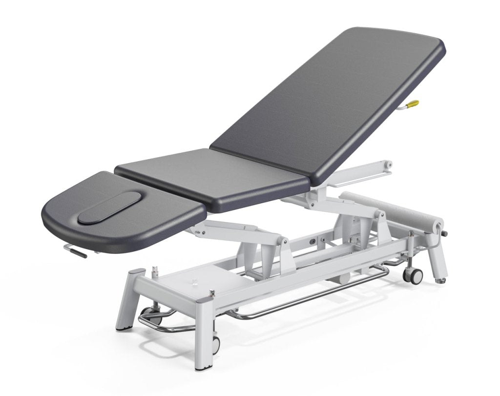 VIVANOVA® German Dewert® Motorized Adjustable Physiotherapy Chiropractic Electric Massage Table with Paper Roll Holder - Professional Medical Bed for Home & Clinic Use