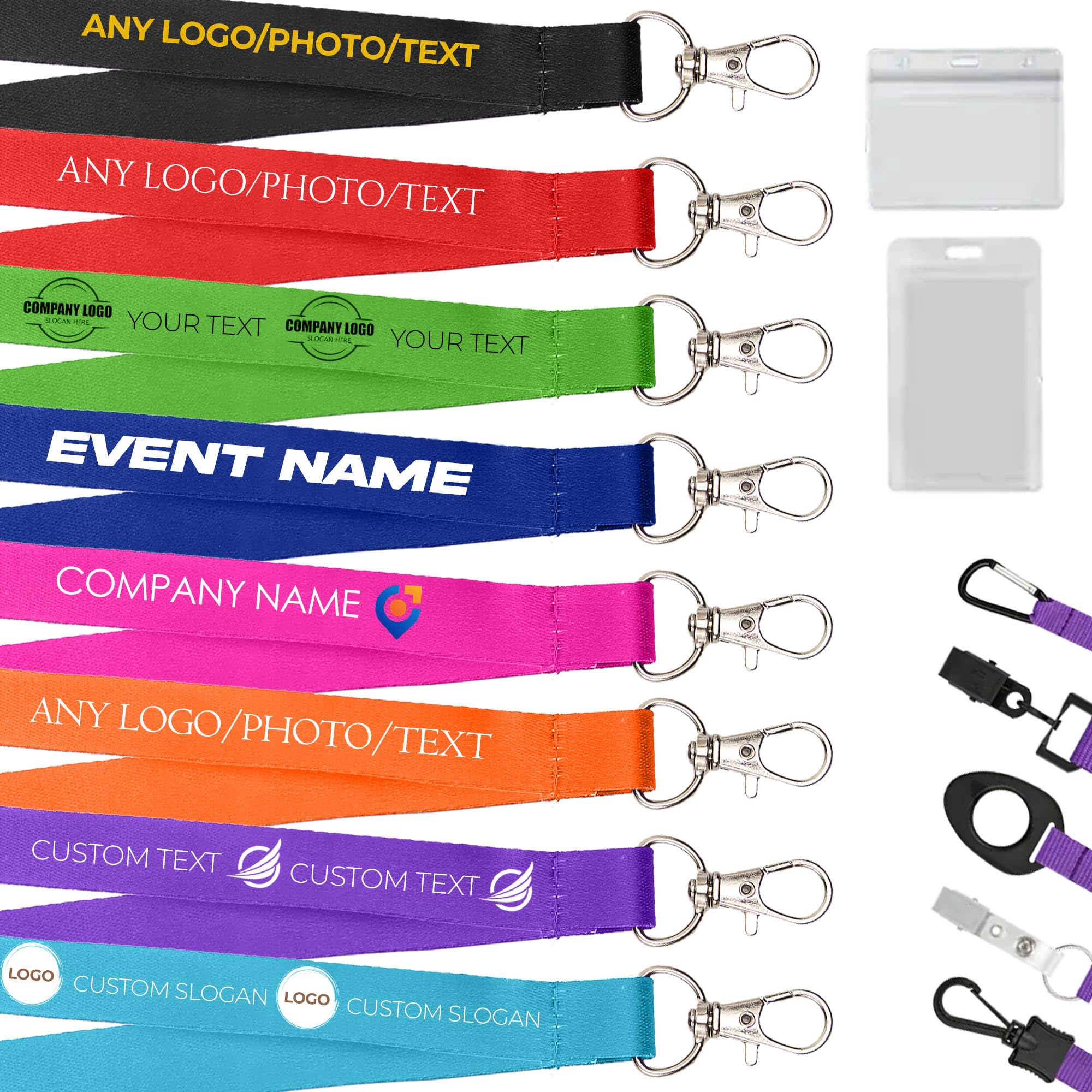 Custom Breakaway Lanyards - Personalized for Events & Promotions