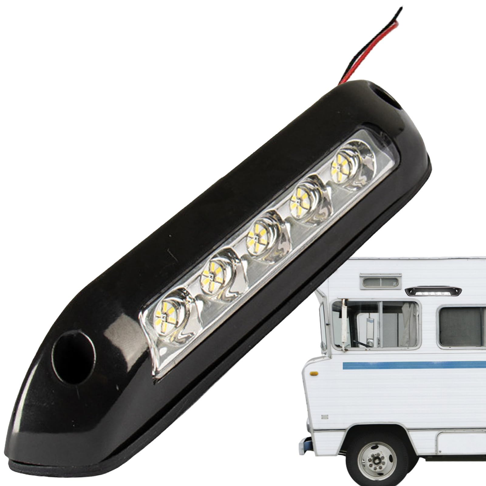 Foway Waterproof LED Lights for RV & Camper - Outdoor Lighting Replacement Panel with Bright White Light | Perfect for RV Exterior, Awning, Patio & Camping Scenes
