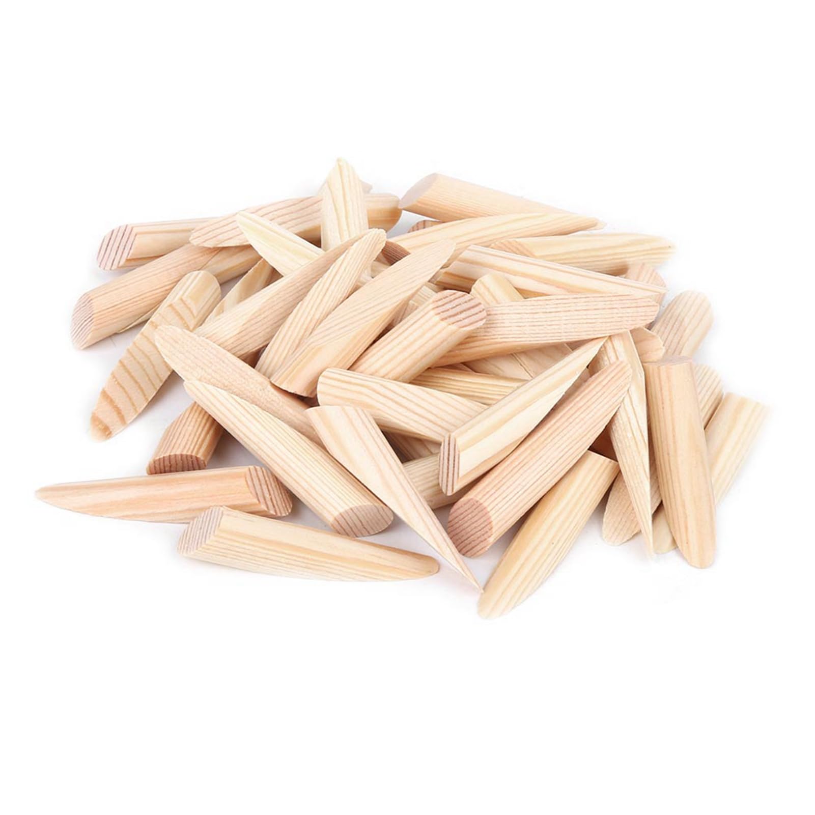 50pcs Solid Wood Pocket Hole Plugs - Pine Wooden Plugs for Pocket Hole Jigs - Perfect for Woodworking, DIY Projects & Furniture Repair - Home Improvement & Cabinet Making Essential