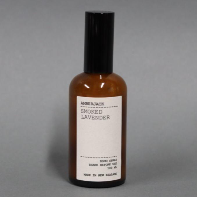 Organic Smoked Lavender Room Spray - Natural Air Freshener & Home Fragrance for Bedroom, Bathroom, Office | Relaxing Aromatherapy & Stress Relief