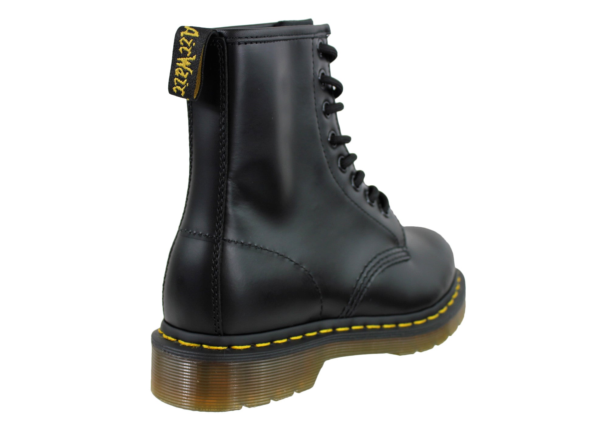 Dr. Martens 1460 Black Smooth Unisex Leather Lace-Up Boots - Classic Ankle Boots for Men & Women | Perfect for Casual Wear, Work & Street Style Fashion