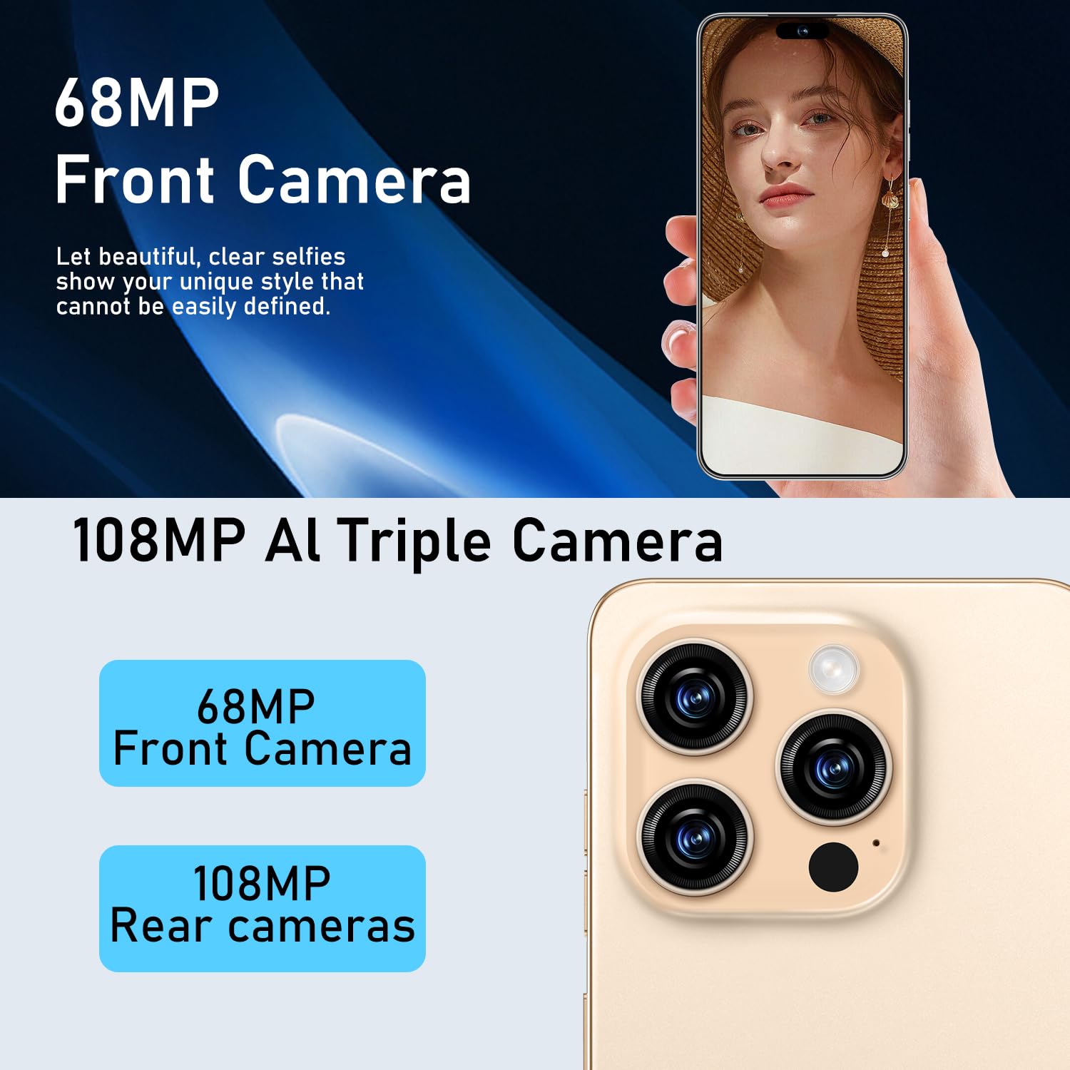 Unlocked I16 ProMax Smartphone - 6.99
