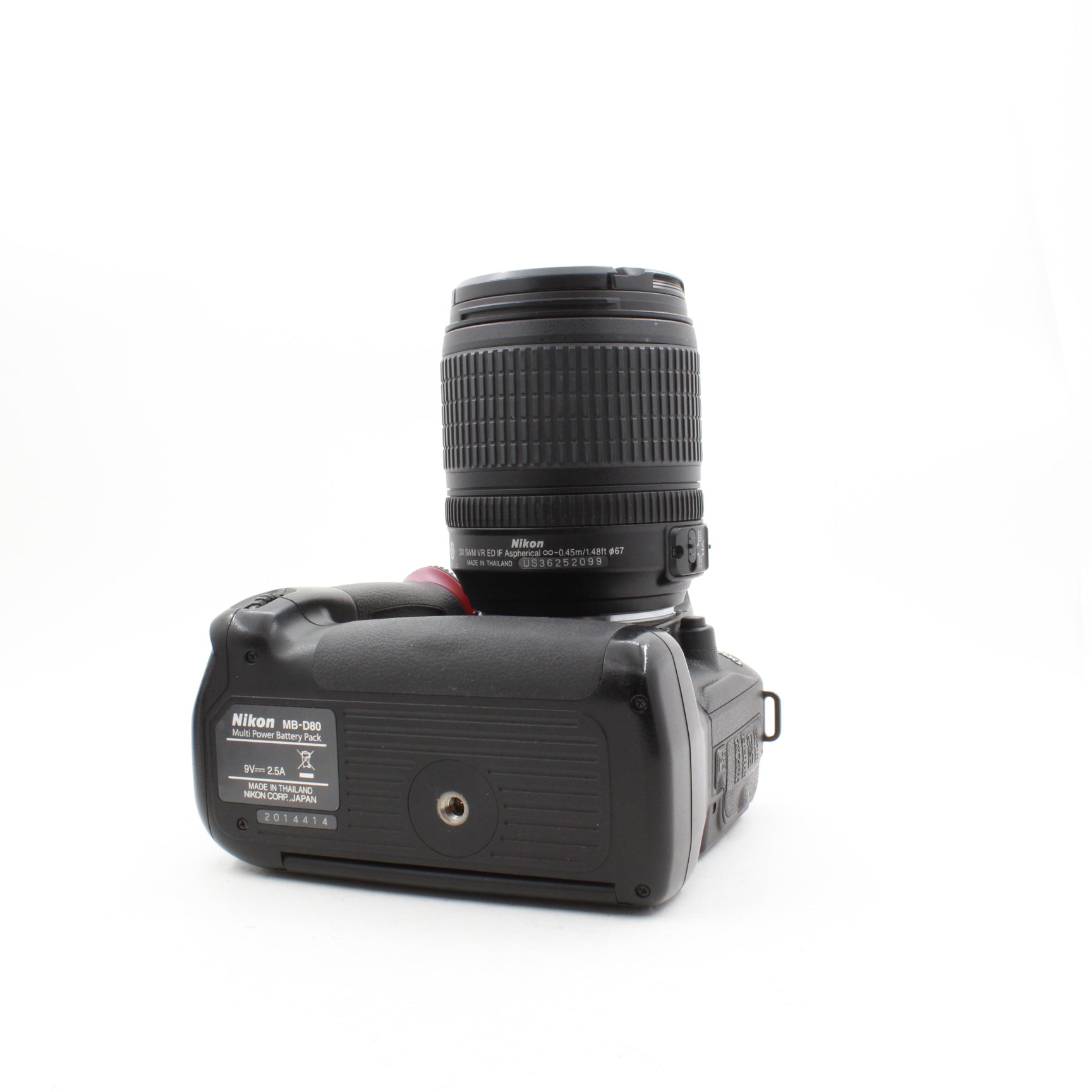Refurbished Nikon D90 12.3MP DSLR Camera with 18-105mm VR Zoom Lens, Flash & Battery Grip - Perfect for Photography Enthusiasts, Travel & Portrait Shooting